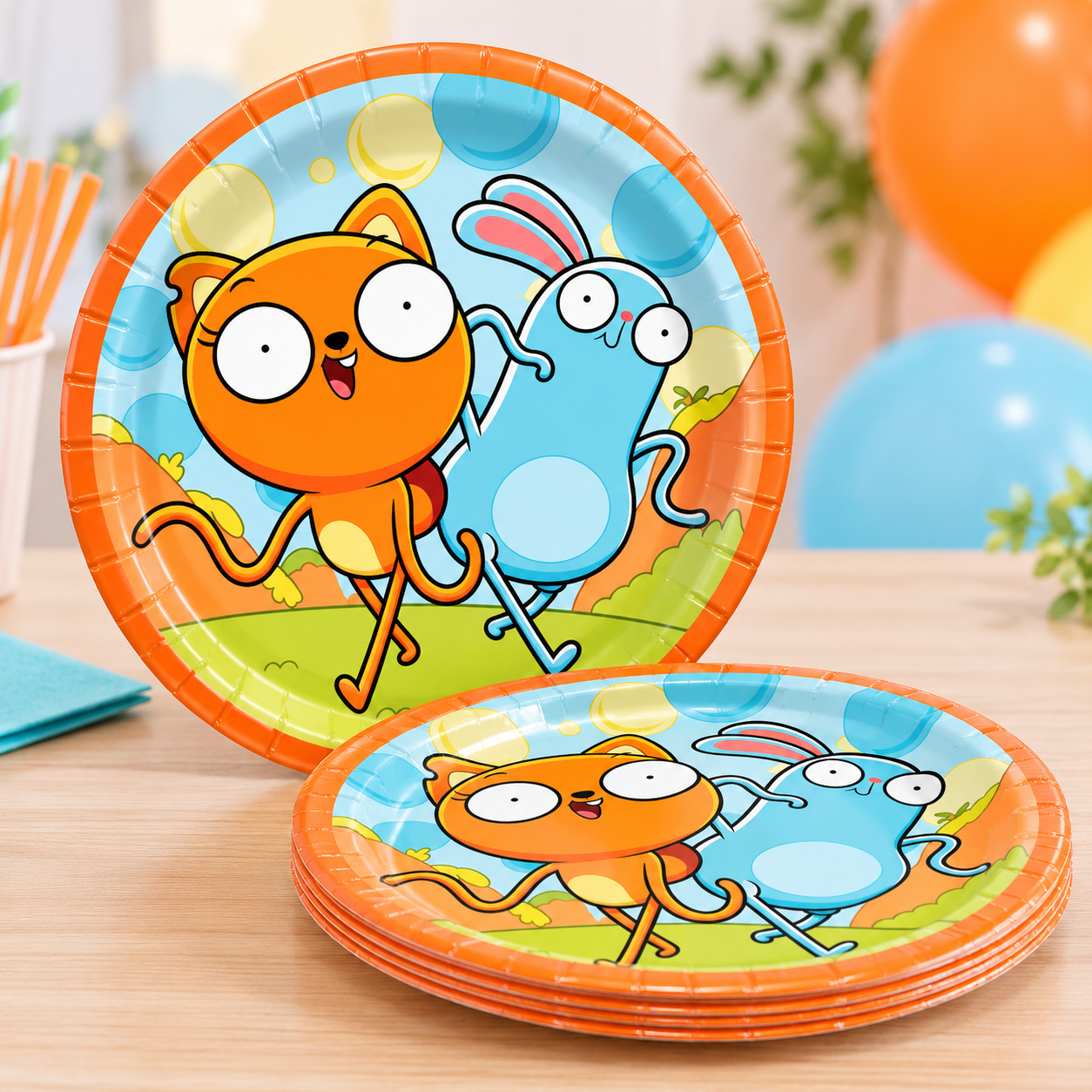 Kiff Dinner Plates - 10 PKK